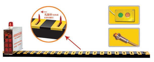惠州惠阳区V3嵌入式闯岗自动扎胎器/阻车器